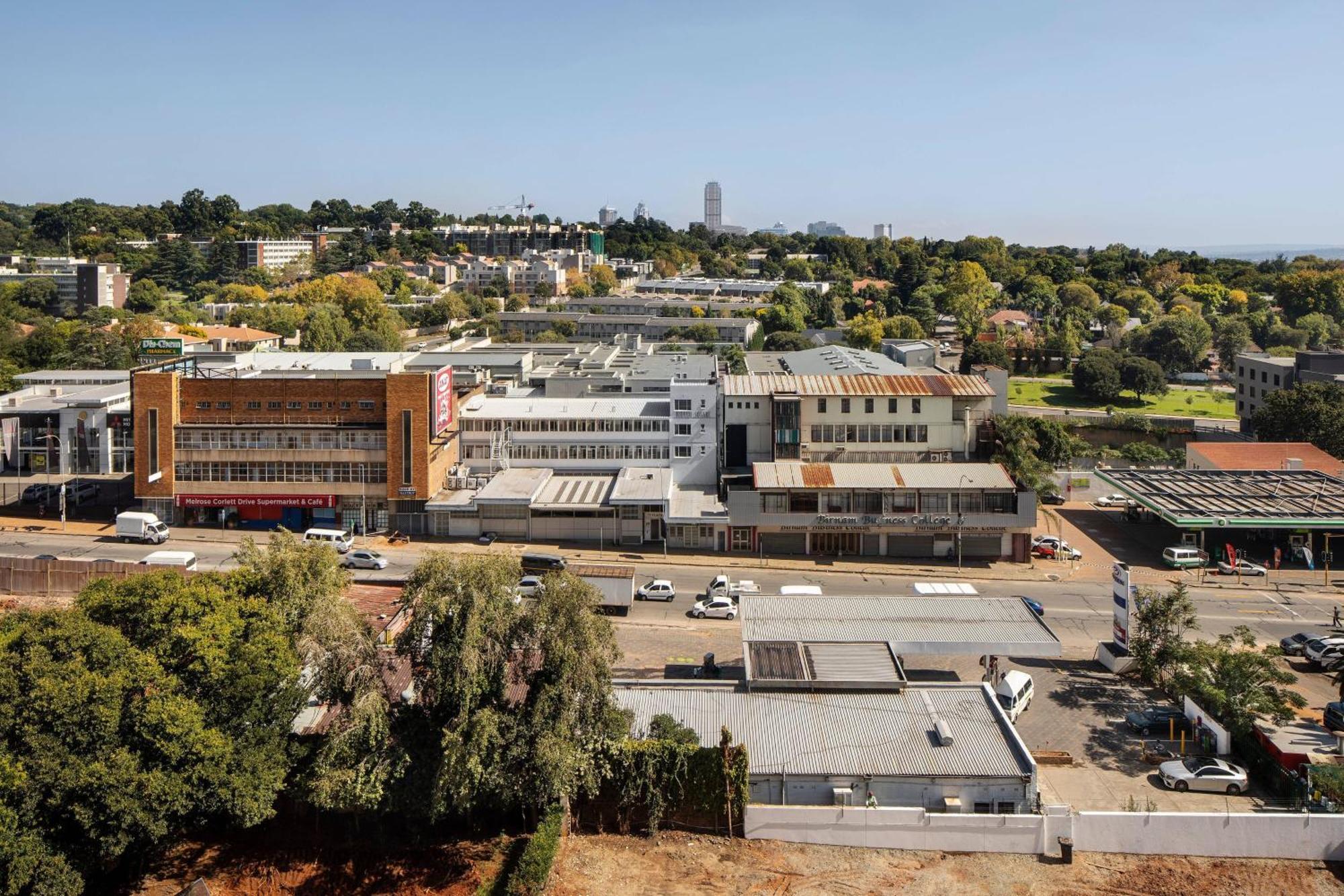 Johannesburg Marriott Hotel Melrose Arch Exterior foto
