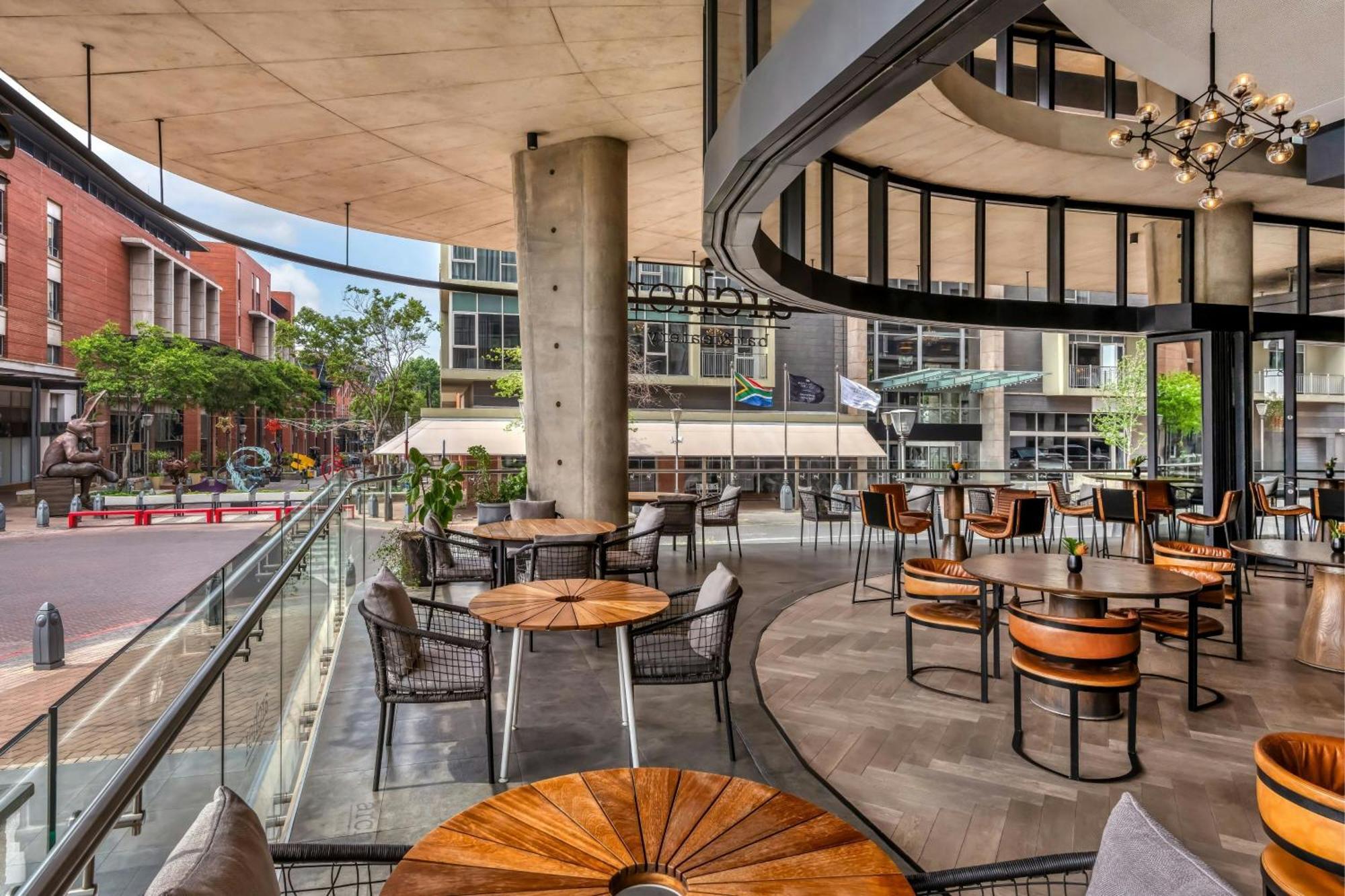 Johannesburg Marriott Hotel Melrose Arch Exterior foto